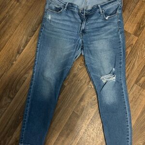 Old Navy Blue Denim Rockstar Jeans